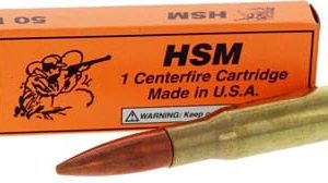HSM 50 BMG HORNADY A-MAX - DUMMY ROUND 1RD