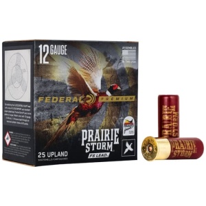 FEDERAL PRAIRIE STORM 12GA - 2.75" 1-1/4OZ #4 25RD 10BX/CS
