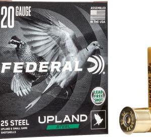 FEDERAL UPLAND 20GA 2.75" - 3/4OZ #6 1500FPS 25RD 10BX/CS