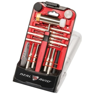 REAL AVID ACCU-PUNCH HAMMER - AND AR 15 PIN PUNCH SET