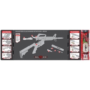 REAL AVID MASTER CLEANING STAT - AR-15 CLEANING KIT & MAT