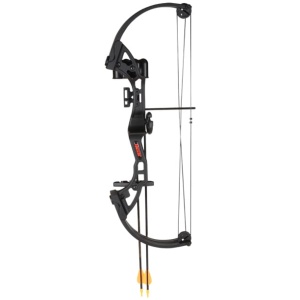 BEAR ARCHERY YOUTH COMPOUND - BOW BRAVE RH BLACK AGE 8+