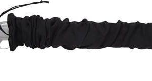 BULLDOG GUN SOCK 52"X4" BLACK - STANDARD SCOPED RIFLE & SHOTGN