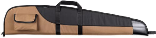 BULLDOG SUPERIOR RIFLE CASE - 44" BLK W/ TAN ACCES POCKET