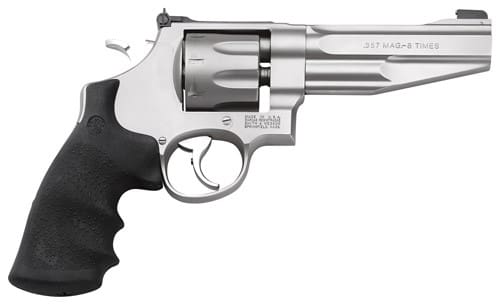 S&W 627 PERFORMANCE CENTER - 357 5" AS 8-SHOT SS WOOD&RUB