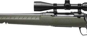SAVAGE AXIS 2 XP 243 20" LH - COMPACT W/3-9X40 MATTE/GREEN