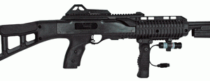 HI-POINT CARBINE 9MM BLACK - 16.5 TB W/GRIP/LASER/LIGHT