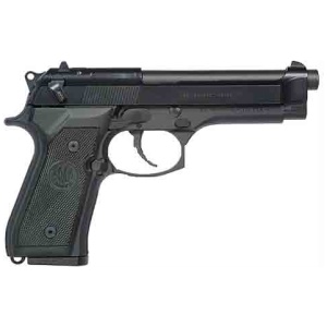BERETTA M9 9MM 4.9" 10RD FS - BLACK MATTE POLY