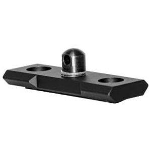 GROVTEC BIPOD STUD MT M-LOK - 2.3" ALUMINUM BLACK