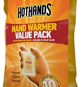 HOTHANDS HAND WARMER VALUE - PACK 10 PAIRS PER PACK 10 HOUR