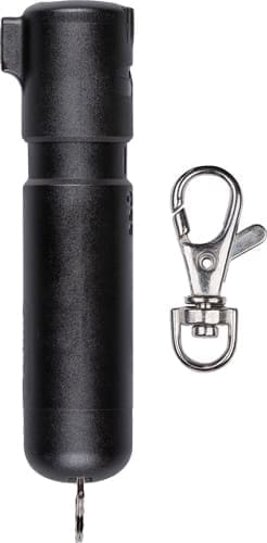 SABRE MIGHTY DISCREET PEPPER - SPRAY W/SNAP CLIP BLACK