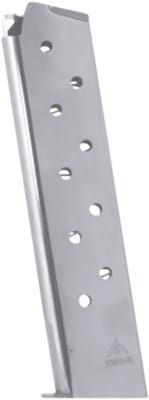 MEC-GAR MAGAZINE 1911 GOVT. - 45ACP 10RD EXTENDED NICKEL - Image 2
