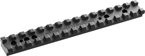 AUDERE NATO RAIL TIKKA T3/T3X - 0 MOA BLACK