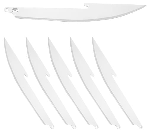 OUTDOOR EDGE RAZORMAX 5" - REPLACEMENT BLADE 6-PACK SS