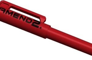AMEND2 G10 RED SELF DEFENSE - TOOL G10 CORE METAL FREE