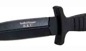 S&W KNIFE HRT BOOT KNIFE - BLACK W/SHEATH