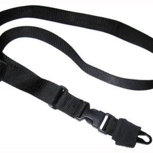 TAC SHIELD SLING SINGLE POINT - CQB TACTICAL HK HOOK BLACK