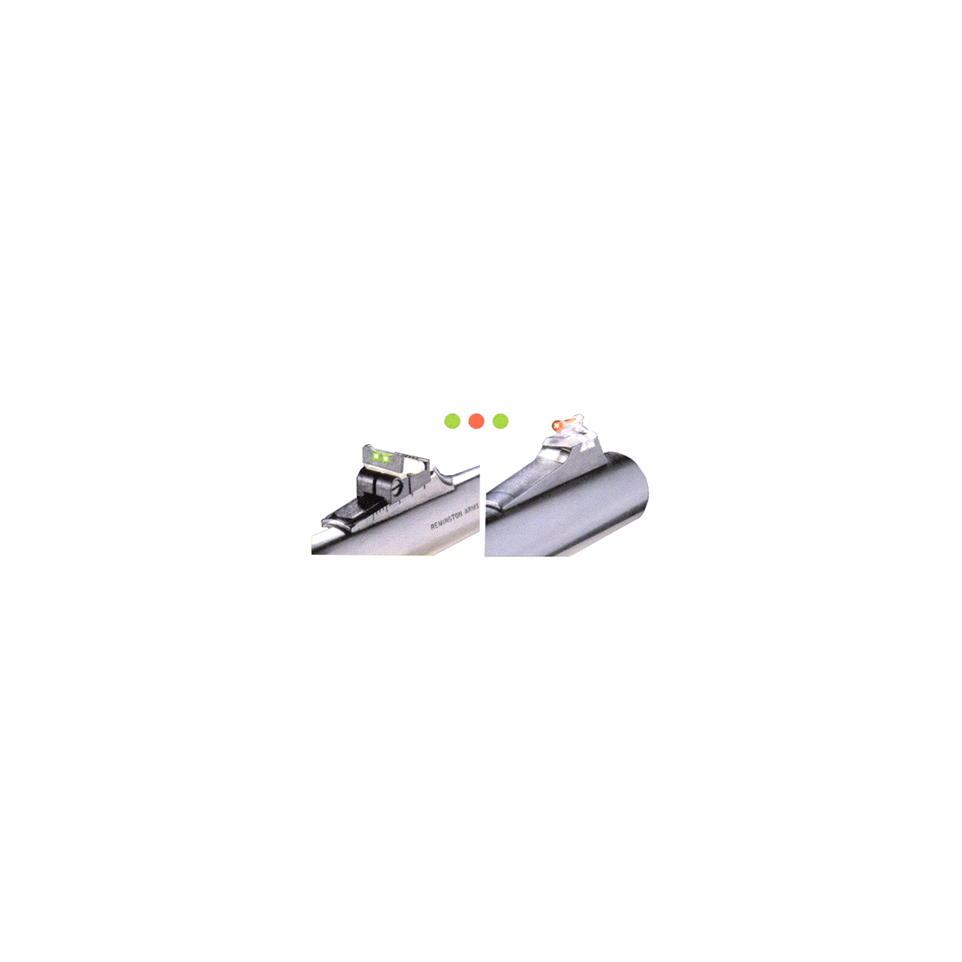 TRUGLO SIGHT SET REMINGTON - SLUG BARRELS RED/GREEN - Image 2