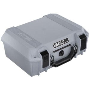 PELICAN VAULT MEDIUM PISTOL - CASE W/ FOAM GHOST GRAY