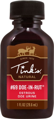 TINKS DEER LURE #69 DOE-IN-RUT - 1FL OZ SQUIRT TOP BOTTLE