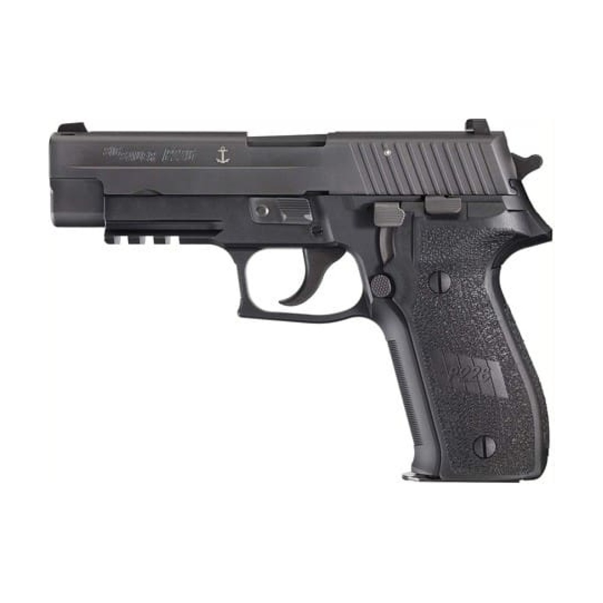 SIG P226 MK25 9MM 4.4″ SIGLITE – (3)15RD US NAVY ANCHOR BLACK