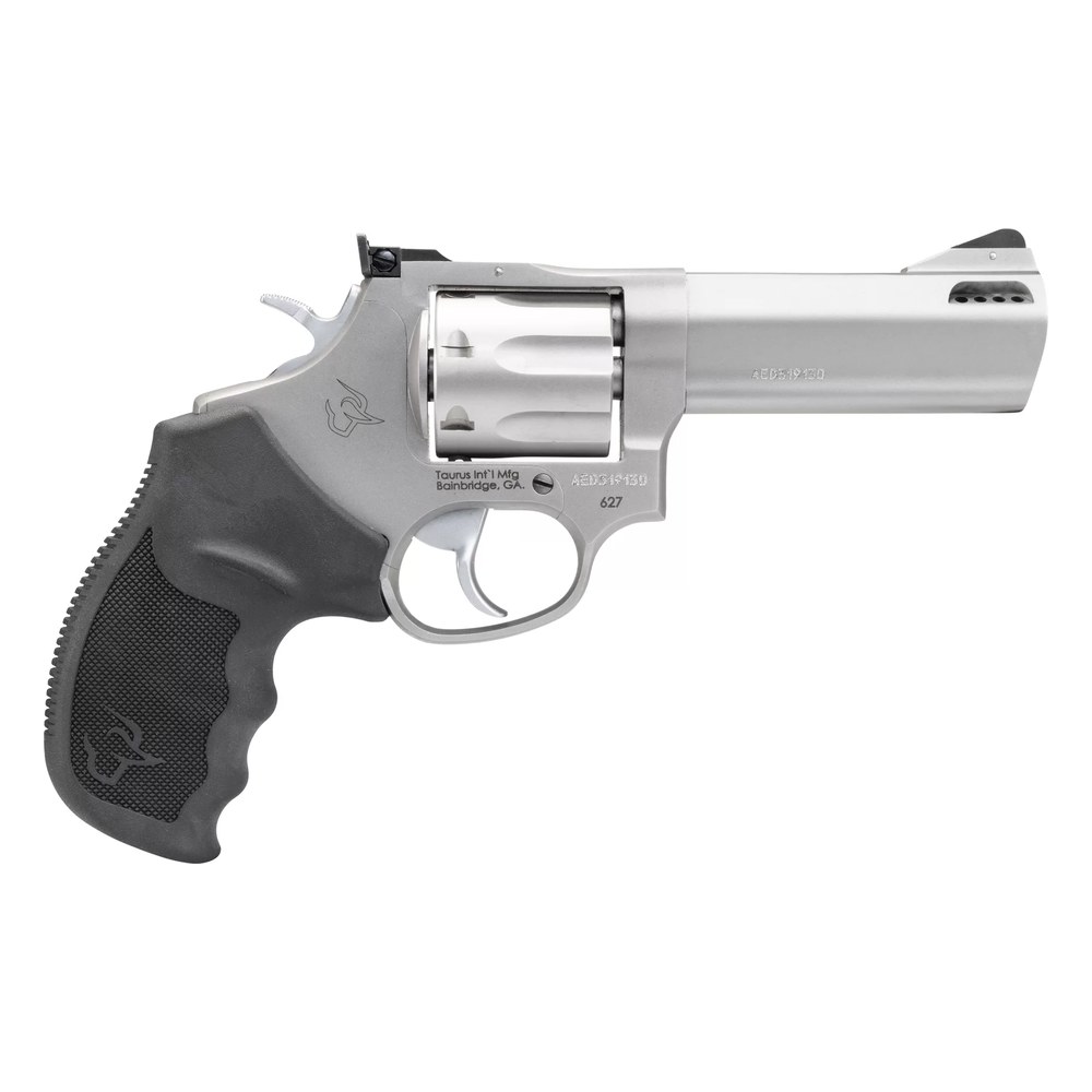 TAURUS 627 TRACKER 357MAG 4″ – PORTED AS 7-SHOT SS RUBBER