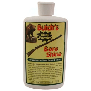 LYMAN BUTCH'S BLACK POWDER - BORE SHINE 8OZ. BOTTLE