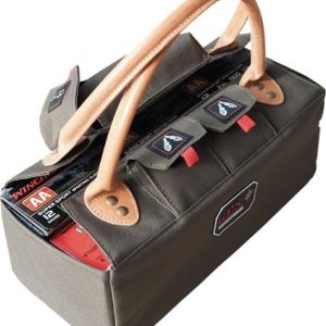 GPS SHOTGUN SHELL TOTE HOLDS - 6 12 GA. BOXES OLIVE GREEN
