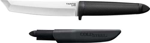 COLD STEEL TANTO LITE 6" TANTO - BLADE PLAIN EDGE W/SHEATH