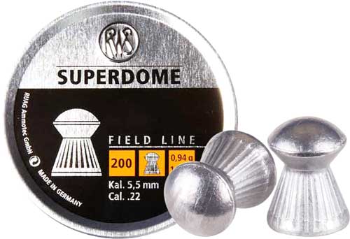 RWS PELLETS 22 SUPERDOME - 14.5 GRAIN FIELD 200-PACK