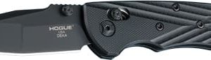 HOGUE DEKA 3.25" ABLE LCK FLDR - WHARNCLIFFE G-10 FRME BLACK