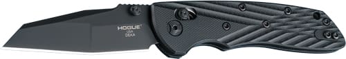 HOGUE DEKA 3.25" ABLE LCK FLDR - WHARNCLIFFE G-10 FRME BLACK
