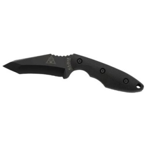 KA-BAR TDI HINDERER HELL FIRE - KNIFE 3.5625" W/SHEATH BLACK