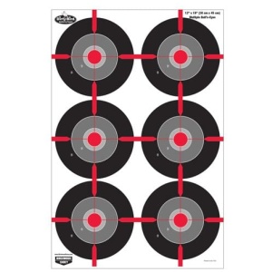 B/C TARGET DIRTY BIRD 12"X18" - MULTIPLE BULL'S-EYE 8 TARGETS