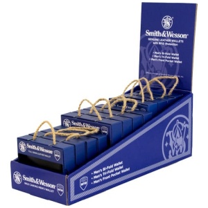 CAMELEON S&W GENUINE LEATHER - WALLET DISPLAY 12PC