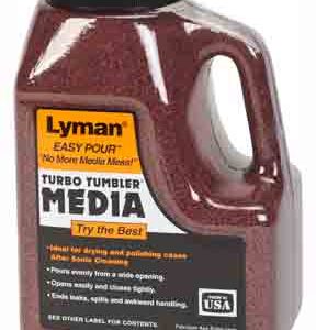 LYMAN TURBO POLISHING MEDIA - TREATED WALNUT SHELLS 3 LBS