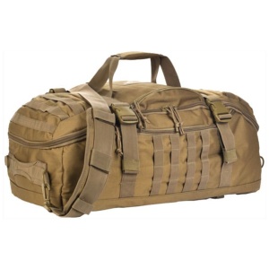 RED ROCK TRAVELER DUFFLE BAG - BACKPACK OR LUGGAGE COYOTE