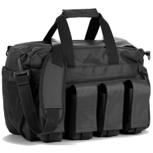 RED ROCK DELUXE RANGE BAG BLK - FOLD OUT WORK/CLEANING GUN MAT