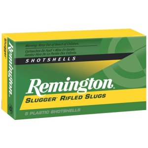 REMINGTON SLUGGER 12GA 2.75" - 1OZ RIFLED SLUG 15RD 5BX/CS