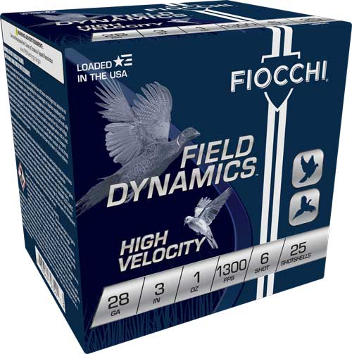 FIOCCHI 28GA 3" 1OZ #6 1300FPS - 25RD 10BX/CS