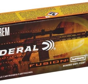 FEDERAL FUSION 223 REM 62GR - FUSION MSR 20RD 10BX/CS