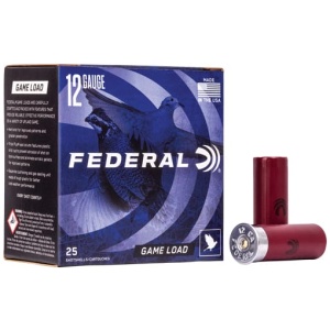 FEDERAL GAME LOAD 12GA 2.75" - 1OZ #6 25RD 10BX/CS