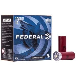 FEDERAL GAME LOAD 12GA 2.75" - 1OZ #7.5 25RD 10BX/CS