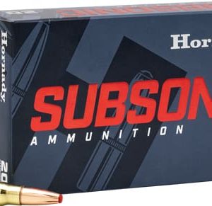 HORNADY SUBSONIC 450 BM 395GR - SUB-X 20RD 10BX/CS