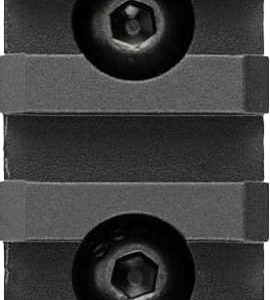 ARMASPEC PICATINNY RAIL COVERS - M-LOC 3 SLOT BLACK