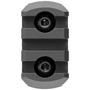ARMASPEC PICATINNY RAIL COVERS - M-LOC 3 SLOT BLACK