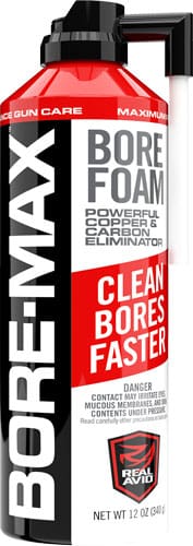 REAL AVID BORE-MAX BORE FOAM - 12 OZ. AEROSAL FLIP UP NOZZLE
