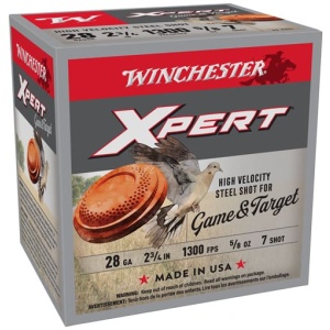 WINCHESTER XPERT STEEL 28GA - 2.75" 5/8OZ #7 25RD 10BX/CS