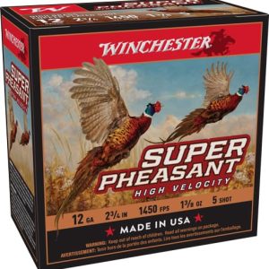 WINCHESTER SUPER PHEASANT 12GA - 1-3/8OZ #5 1450FPS 25RD 10BX/C