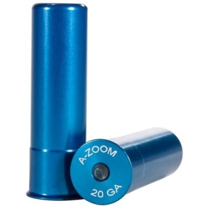 A-ZOOM METAL SNAP CAP BLUE - .20GA 5-PACK